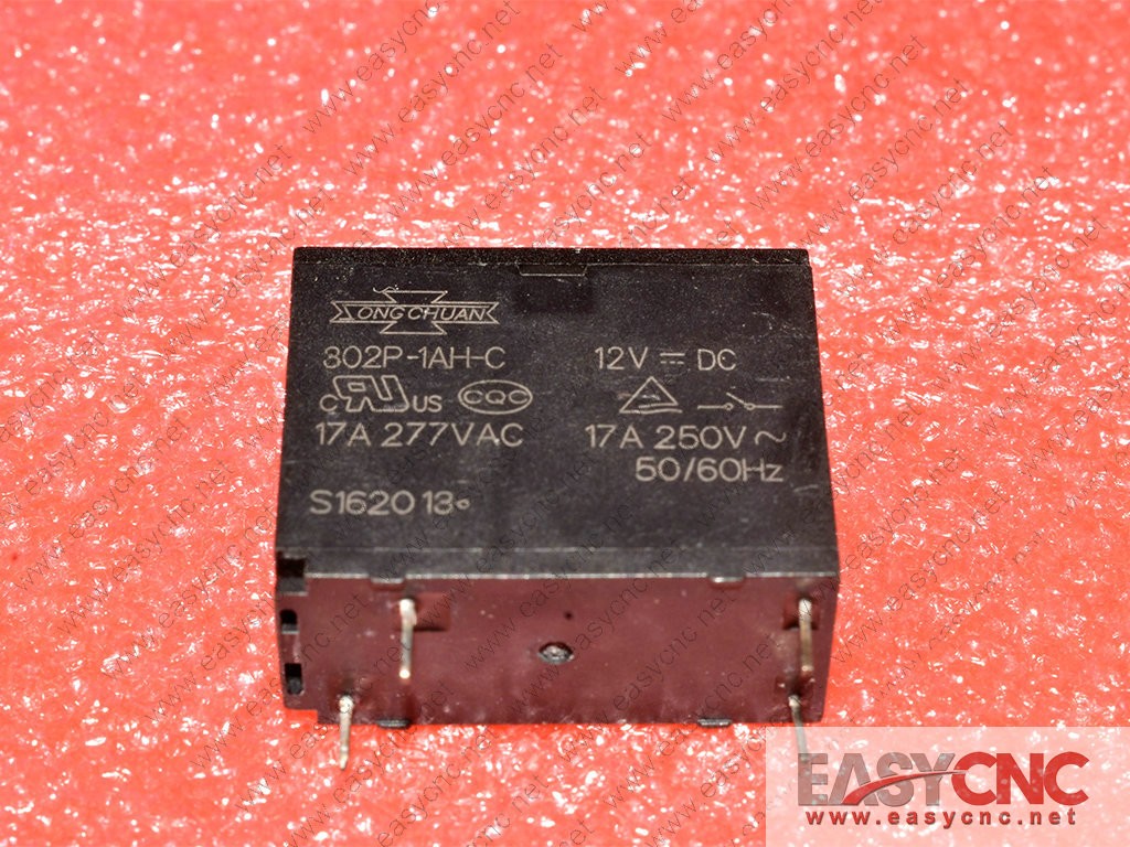 EASYCNC ONLINE SHOPPING 302P-1AH-C 12VDC Songchuan relay new