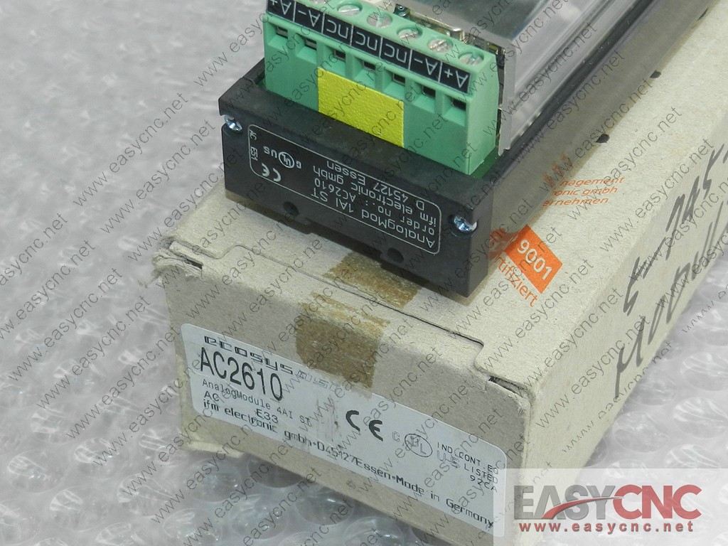 EASYCNC ONLINE SHOPPING AC2610 Ifm analog module new