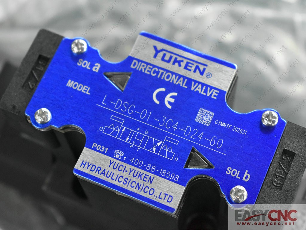 Distributeur Hydraulique YUKEN DSG-01-3C4-D24-N-70 - Neuf, 24V