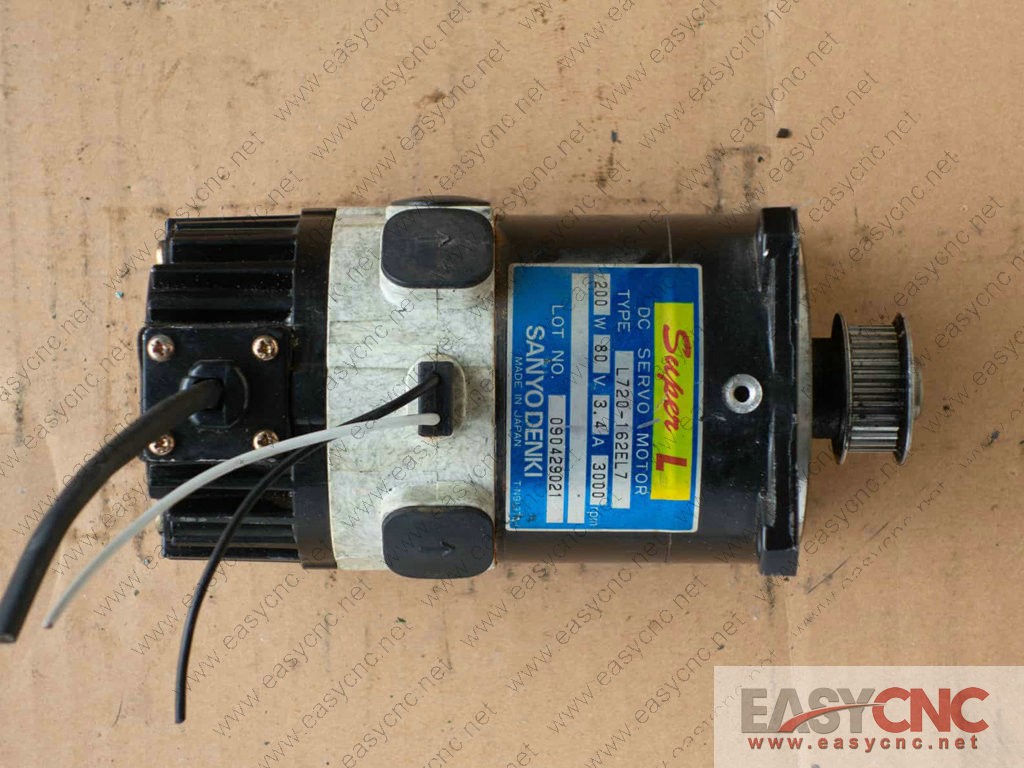 EASYCNC ONLINE SHOPPING L720-162EL7 Sanyo dc servo motor used