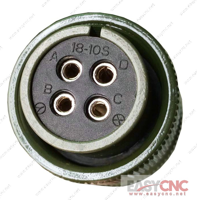 Spina Di Alimentazione Curva Per Servomotore Yaskawa – Modello MS3108B 22-22S, 4 Core
