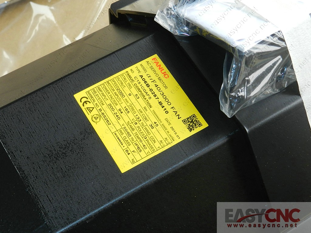 EASYCNC ONLINE SHOPPING A06B-0257-B410 Fanuc ac servo motor EASYCNC ONLINE SHOPPING A06B-0257-B410 Fanuc ac servo motor