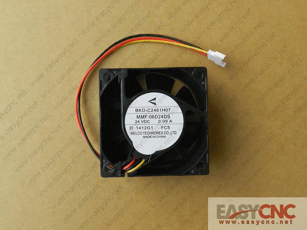 Ventilateur DC 24V 3 Fils - Modèle BKO-C2461H07 - Pour Onduleur Ou Refroidissement - Neuf