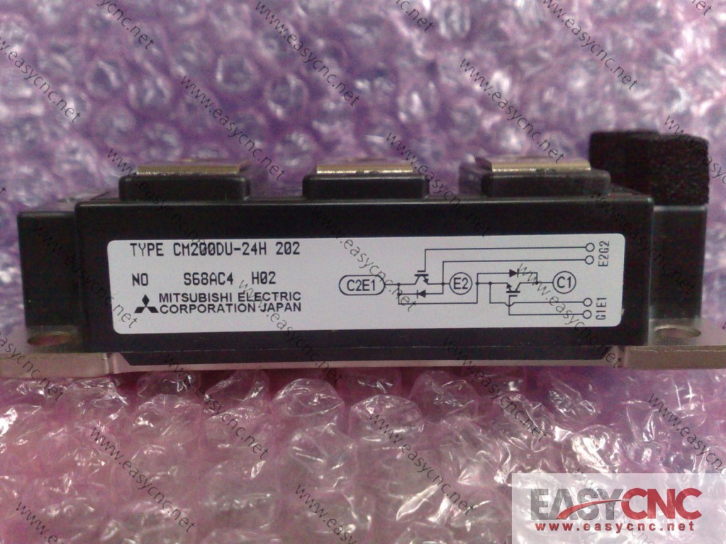 Module De Puissance Mitsubishi CM200DU-24H Neuf - Pour Variateurs, Onduleurs, Applications Industrielles