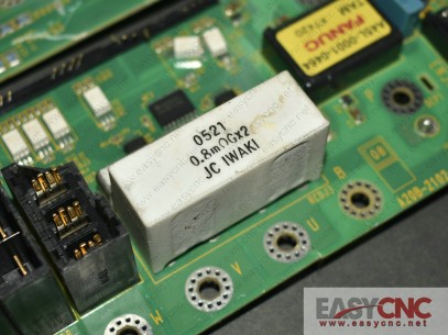 A40L-0001-0521#0R800G 0.8mΩGx2 Fanuc resistor 0521 0.8mRGx2 used
