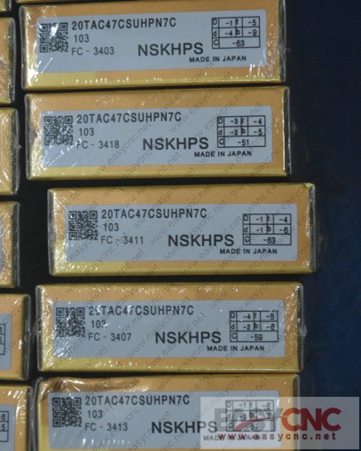 20TAC47 NSK BEARING NEW AND ORIGINAL