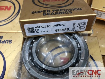 40TAC72CSUHPN7C NSK bearing new
