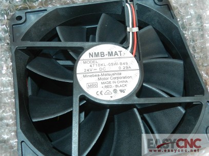 4710KL-05W-B49 NMB fan dc 24v 0.29a 120*120*25mm new and original