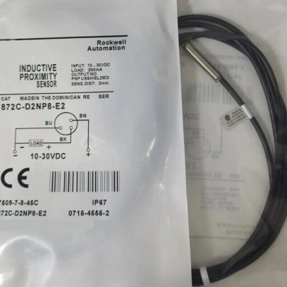 872C-D2NP8-E2 Allen-Bradley Inductive Proximity Sensor NEW