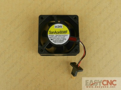 A90L-0001-0508 9WF0624H4D03  Sanyo fan with fanuc black connectors  60*60*25mm new and original