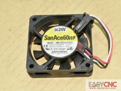 A90L-0001-0511 9WF0624H7D03 Sanyo fan with fanuc black connectors new