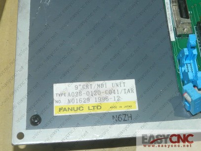 A02B-0120-C041/TAR Fanuc mdi/crt unit (without crt) used