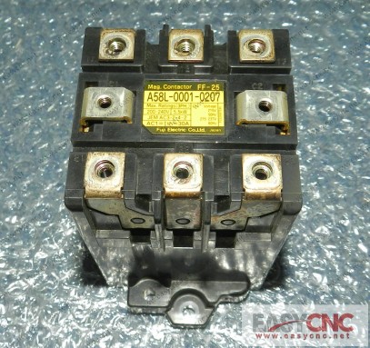A58L-0001-0207 Fanuc Mag Contactor FF-25 Used