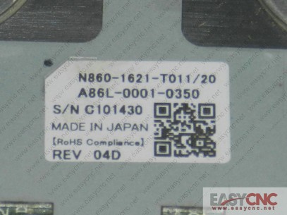 A86L-0001-0350 N860-1621-T011/20 Fanuc MDI unit used