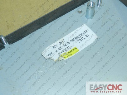 A.EX-5439-0008#UT01012 Fanuc mdi unit (without pcb) used