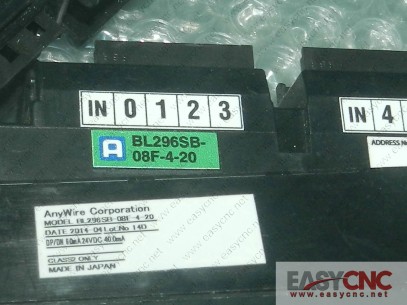 BL296SB-08F-4-20 MITSUBISHI anywire used