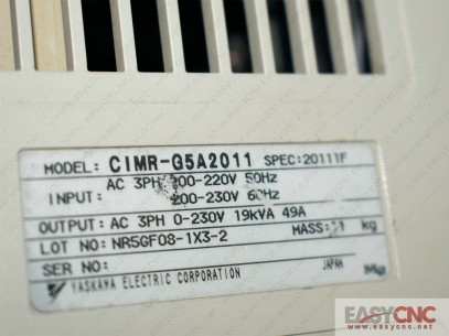 CIMR-G5A2011 Yaskawa Varispeed 616G5 Used