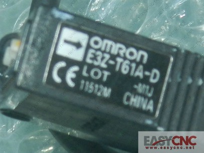 E3Z-T61A-D-M1J OMRON photoelectric switch used
