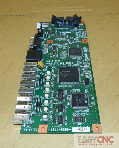 E4809-770-163-A OKUMA OSP-P200 SSU-RD2 BASE CARD 1911-3390-1204002