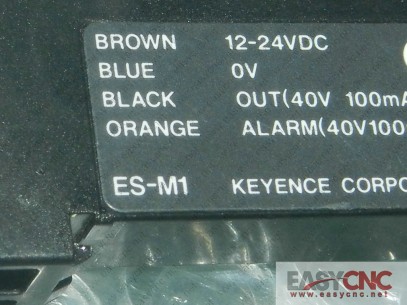 ES-M1 KEYENCE sensor used