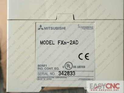 FX2N-2AD Mitsubishi programmable controller used