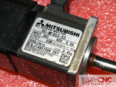 HC-MF053-S3 Mitsubishi ac servo motor used