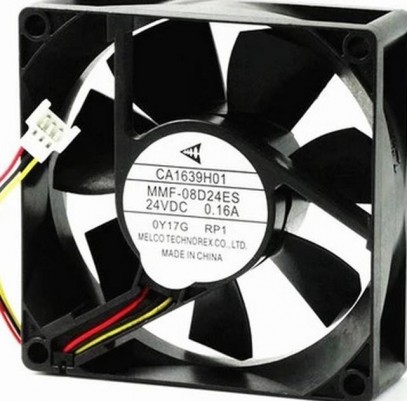 CA1639H01 MMF-08D24ES-RP1 Mitsubishi fan 24vdc 0.16A 80*80*25mm new and original