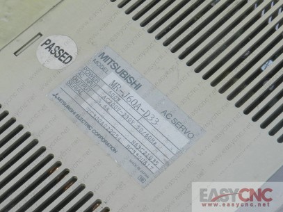 MR-J60A-D33 Mitsubishi ac servo used
