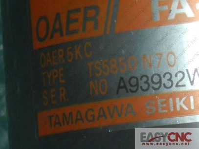 OAER5KC TS5850N70 MITSUBISHI encoder used