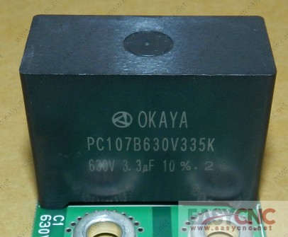 PC107B630V335K Okaya capacitor 630V 3.3uF used