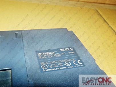 QJ71C24 MITSUBISHI RS-232/RS-422/485 UNIT USED