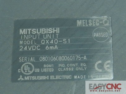 QX40-S1 MITSUBISHI input unit used