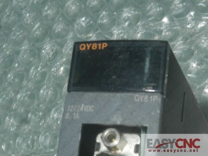 QY81P MITSUBISHI output unit used