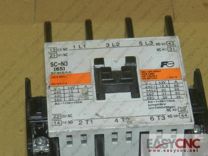 SC-N3 Fuji ac contactor 65a used