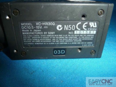 XC-HR300 Sony video camera used