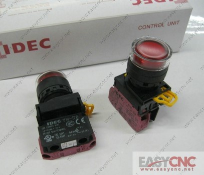 YW1L-MF2E01Q0R YW-DE IDEC control unit switch red new and original