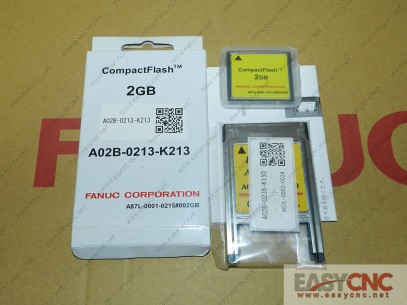 A02B-0213-K213 A87L-0001-0215#002GB Fanuc CF card and PC Card adapter A02B-0236-K150 A63L-0002-0024 new and original