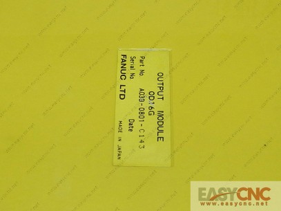 A03B-0801-C143 OD16G FANUC OUTPUT MODULE USED