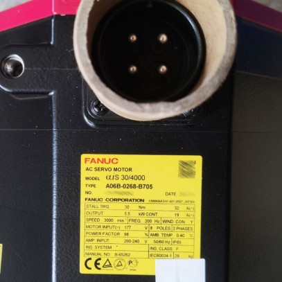 A06B-0268-B705 Fanuc AC Servo Motor aiS 30/4000 New And Original