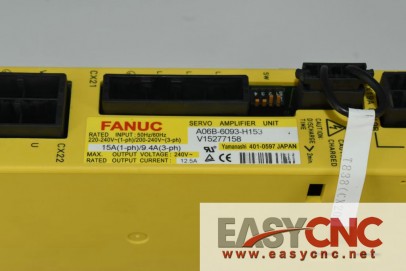 A06B-6093-H153 FANUC SERVO DRIVER USED