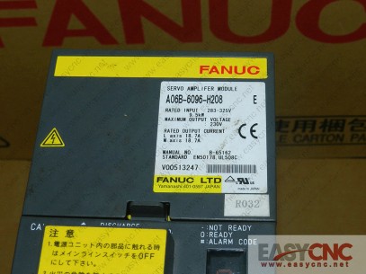 A06B-6096-H208 Fanuc servo amplifier used