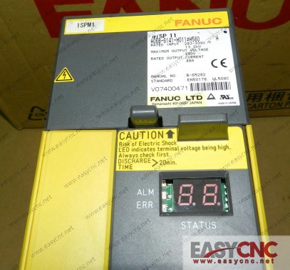 A06B-6141-H011#H580 FANUC SERVO AMPLIFIER αiSP 11
