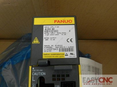 A06B-6162-H003 Fanuc servo amplifier BiSV 40 new and original