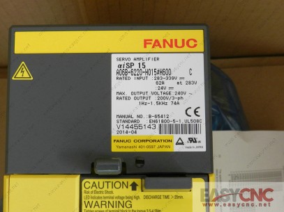 A06B-6220-H015#H600 Fanuc spindle amplifier aiSP 15 new and original