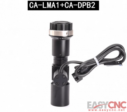 KEYENCE CA-LMA1 Telecentric Lens+CA-DPB2 blue LED light source USED