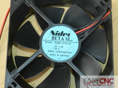 D09A-12TU  Nidec Axial flow fan 12V 0.20A  92*92*25mm new