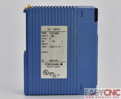 YOKOGAWA F3XD64-3N DC INPUT USED