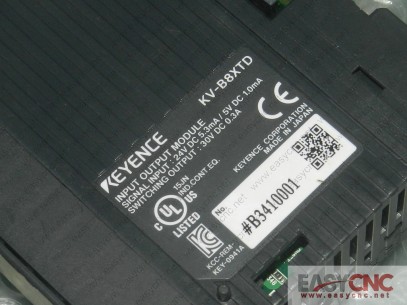 KV-B8XTD Keyence i/o module used