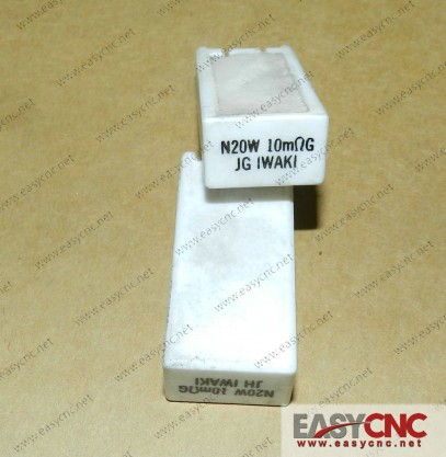A40L-0001-N20W#R10mohmG Fanuc resistor N20W 10mohmG used
