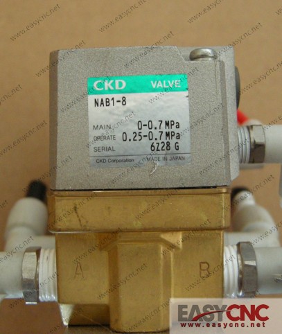 NAB1-8 CKD VALVE 0-0.7MPa